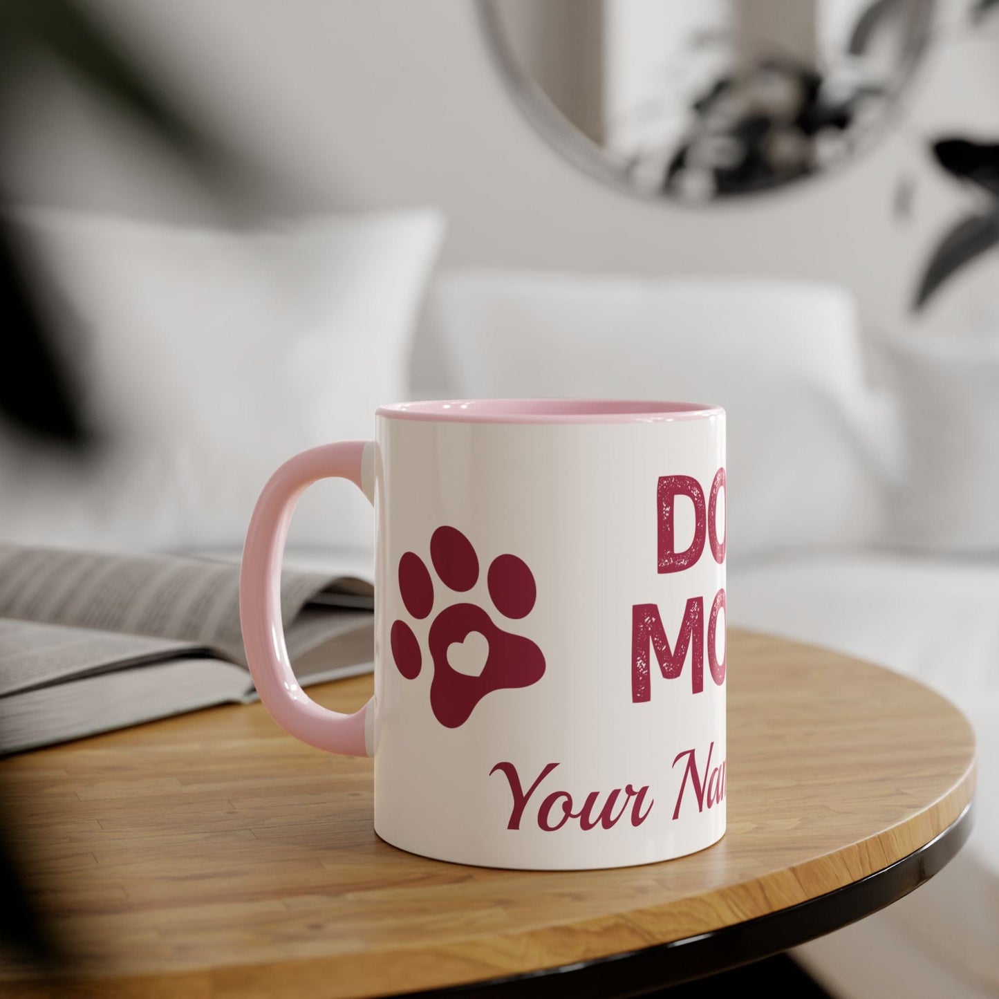 Personalized Dog Mom Mug