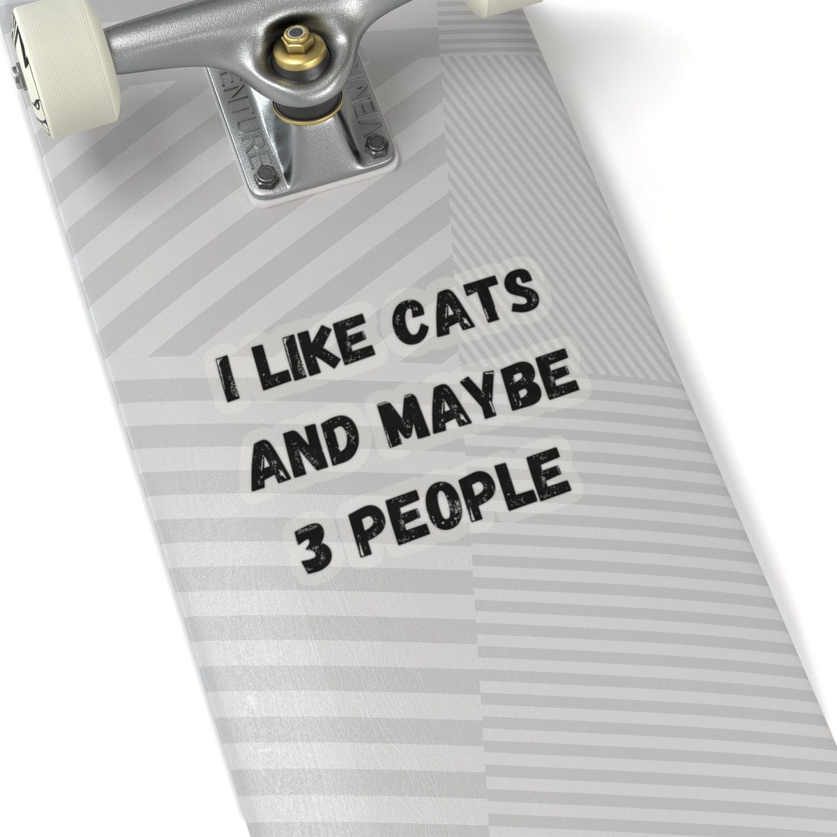 I Like Cats And Maybe 3 People Sticker