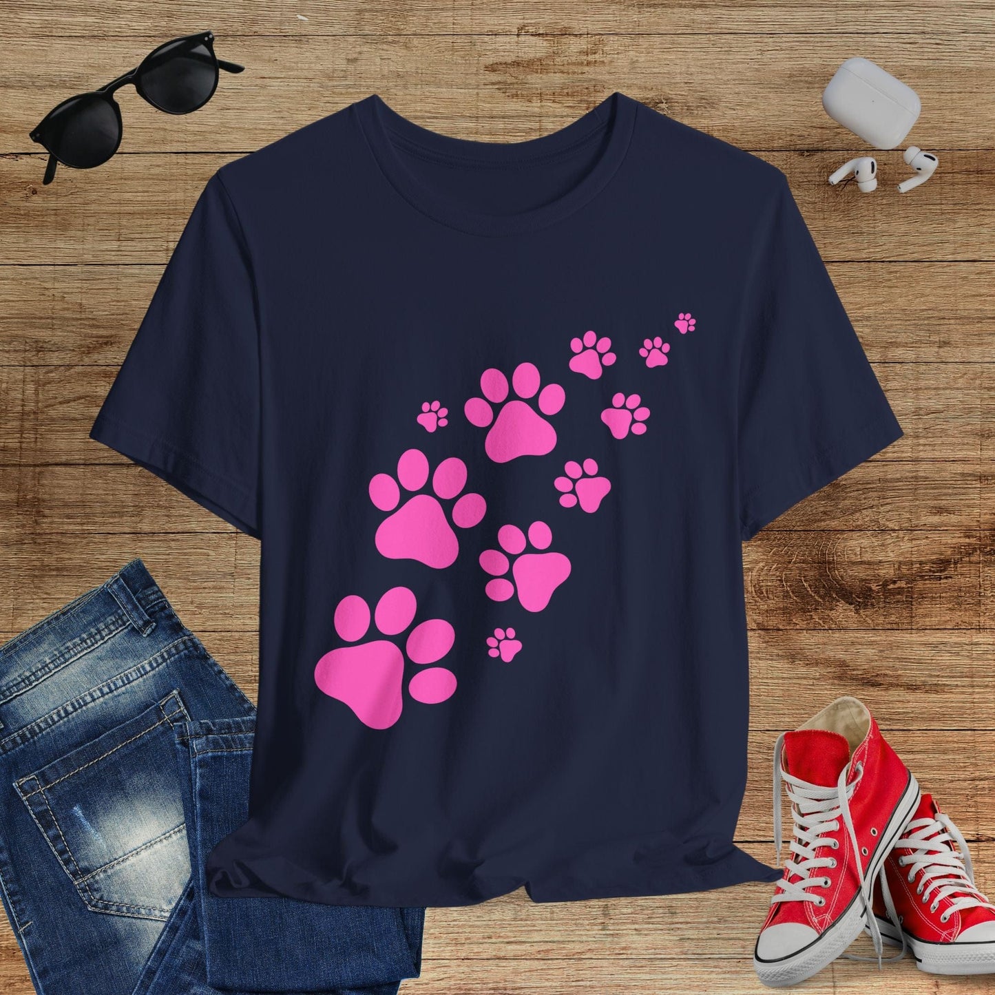 Pink Paws T-Shirt
