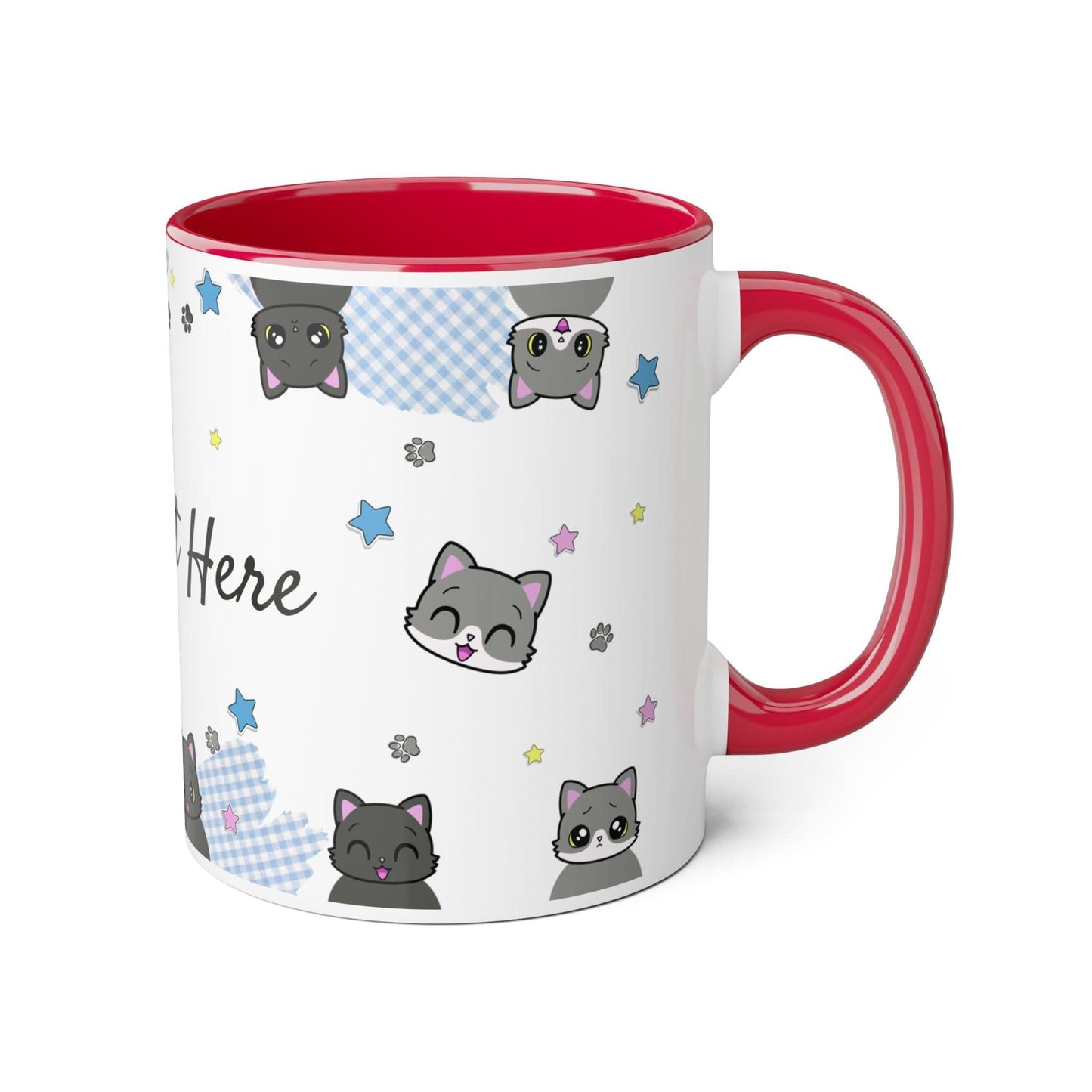 Personalized Cute Cat Mug