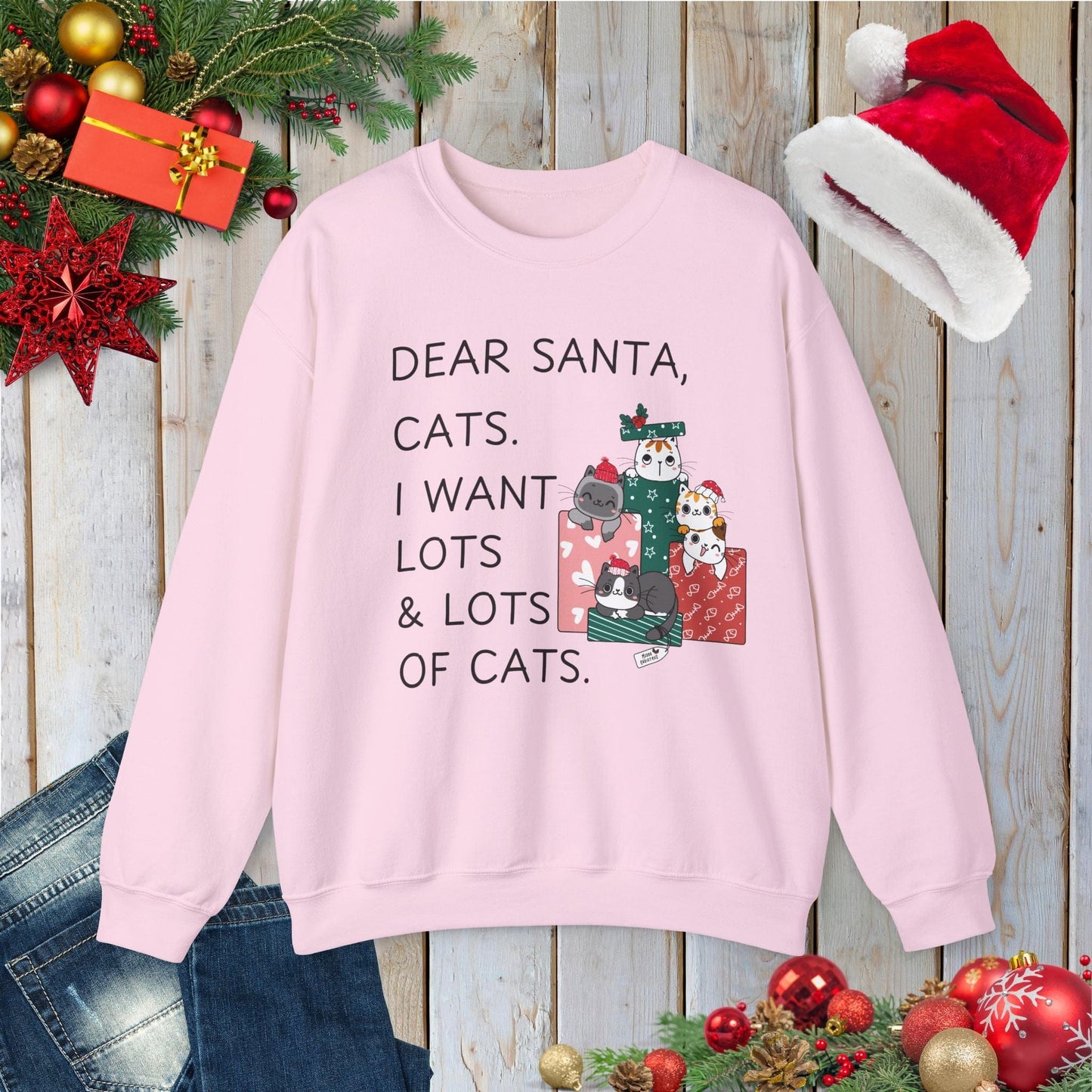 Cats for Christmas Sweatshirt