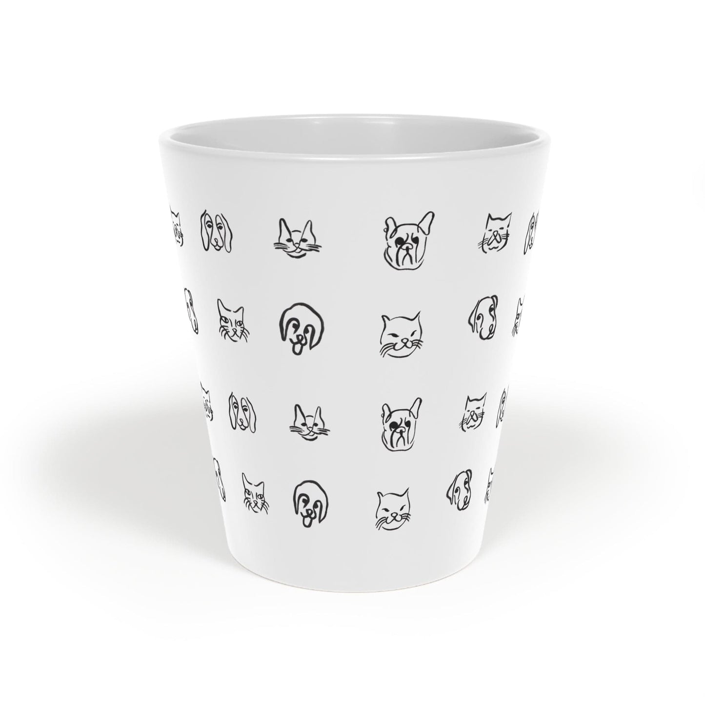 Pet Pattern Latte Mug