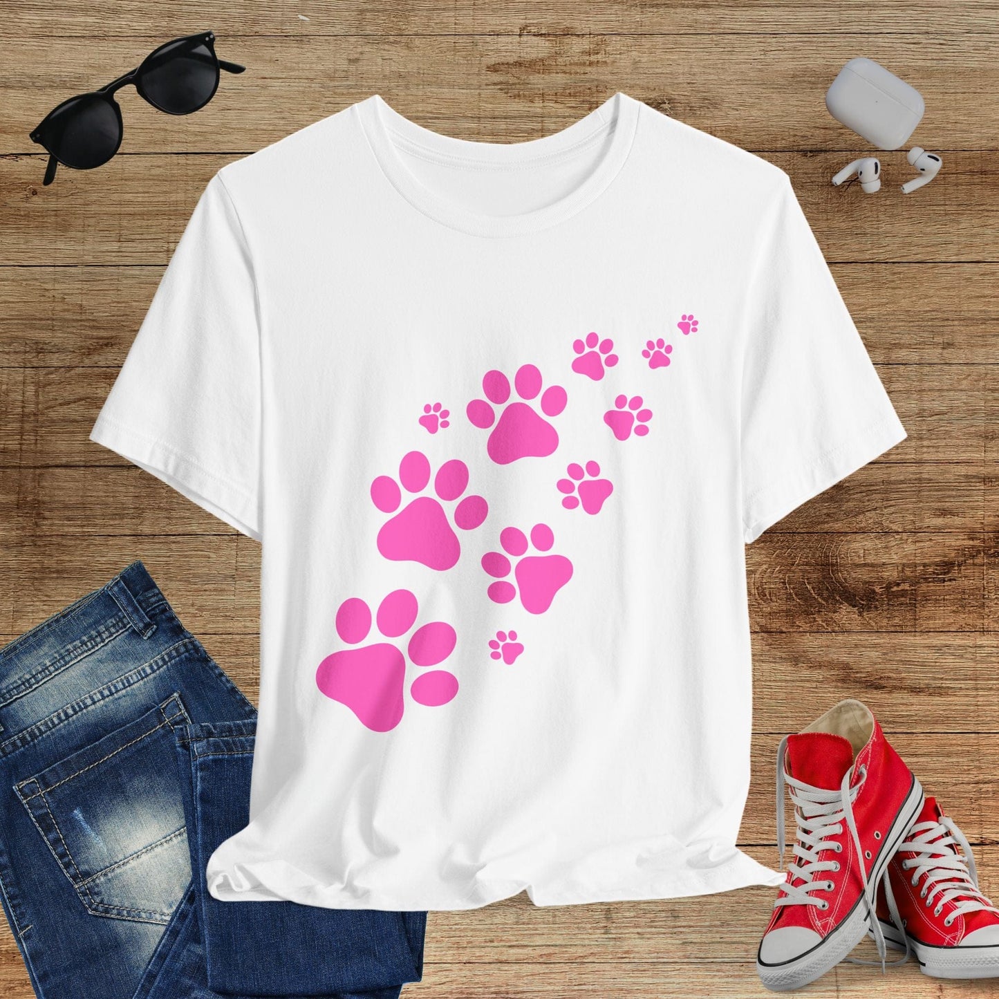 Pink Paws T-Shirt