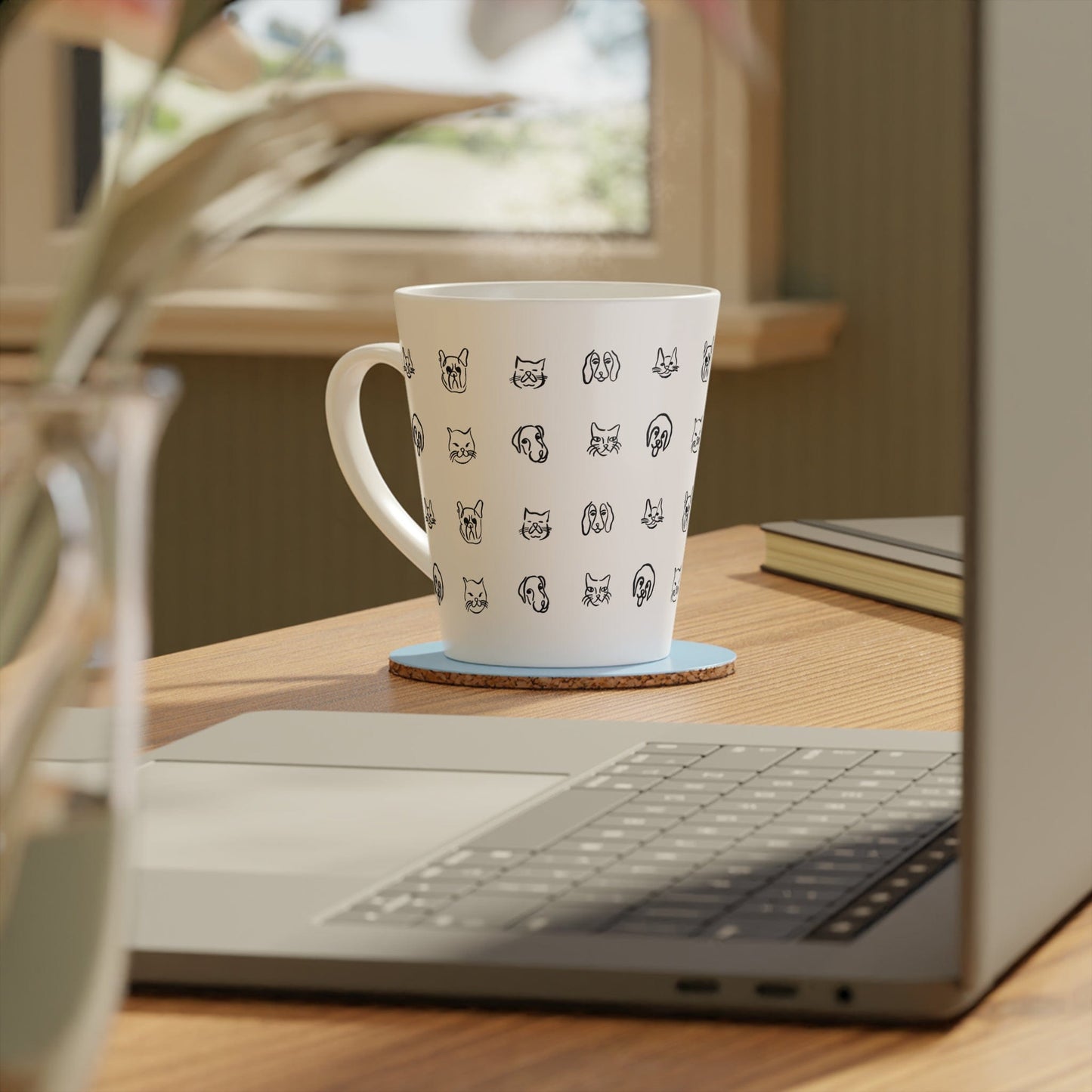 Pet Pattern Latte Mug
