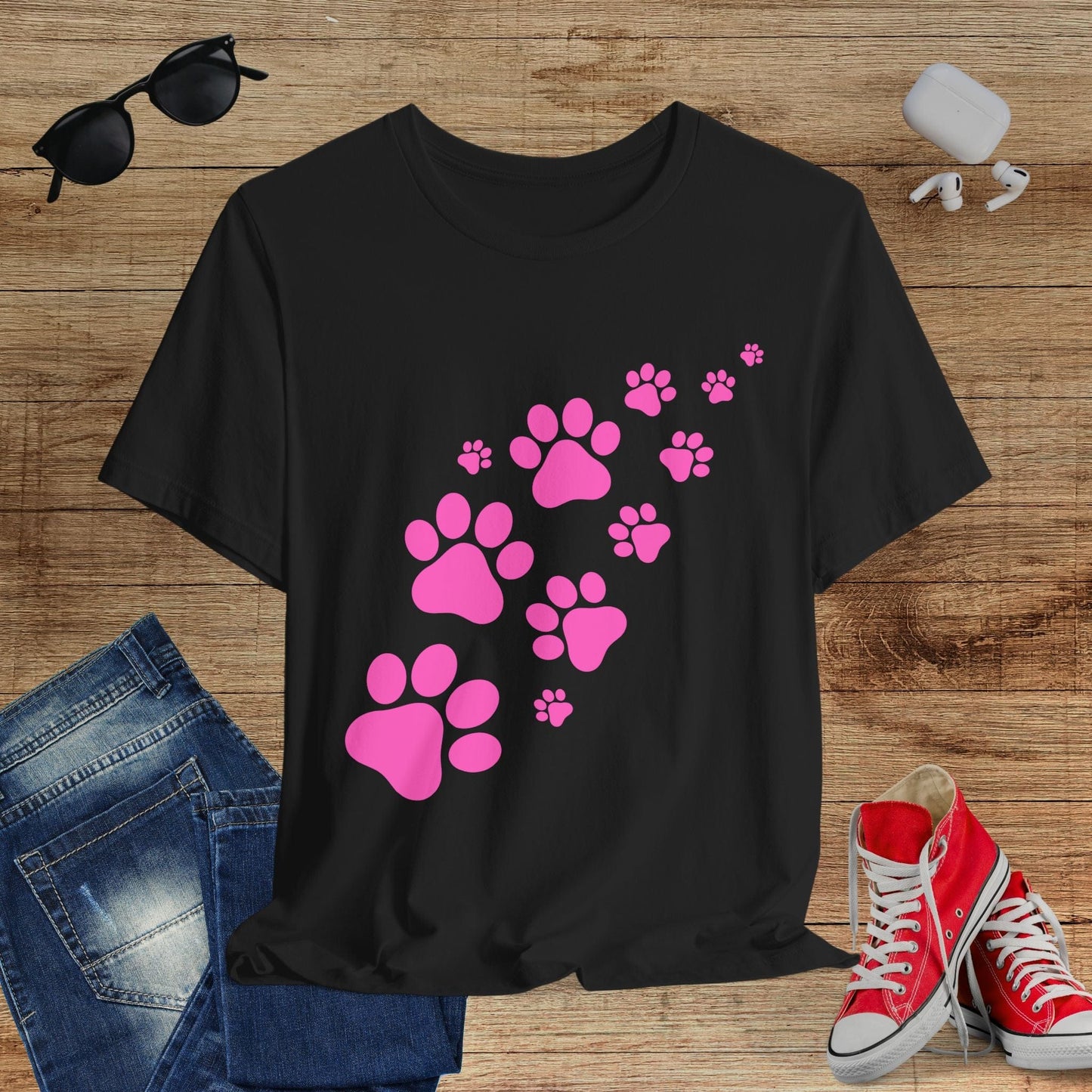 Pink Paws T-Shirt