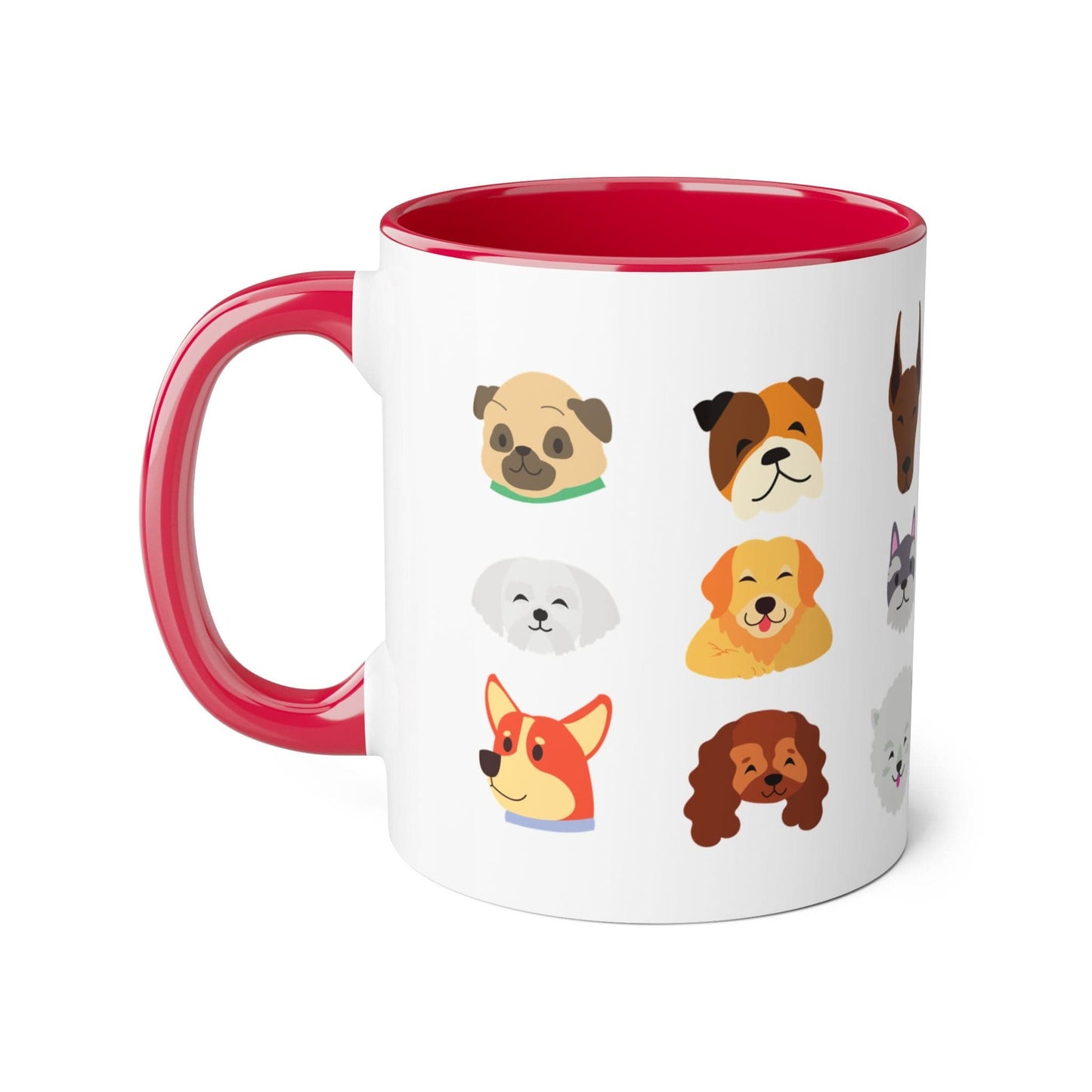 Cute Dog Pattern Mug