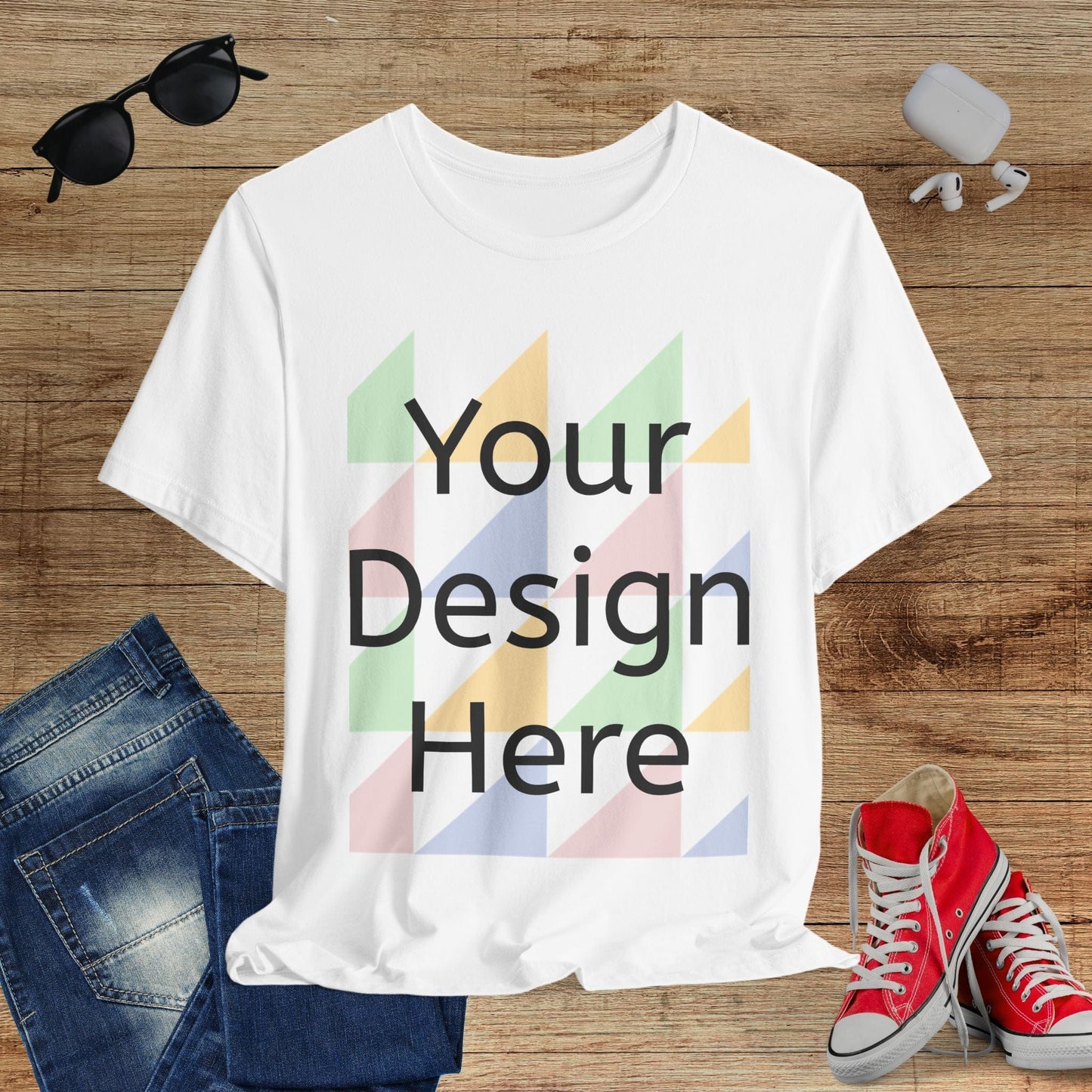 Personalized Unisex Jersey Short Sleeve T-Shirt