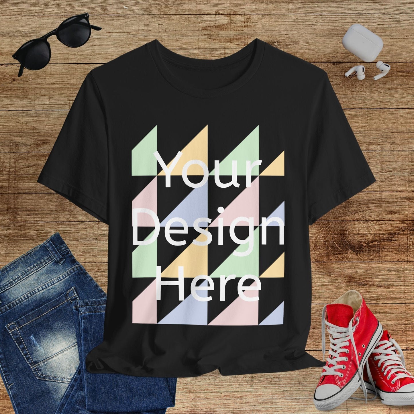 Personalized Unisex Jersey Short Sleeve T-Shirt