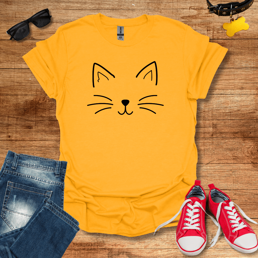 Cat Face T-Shirt