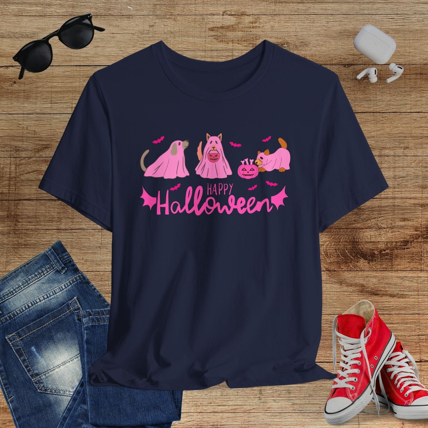 Pink Halloween T-Shirt
