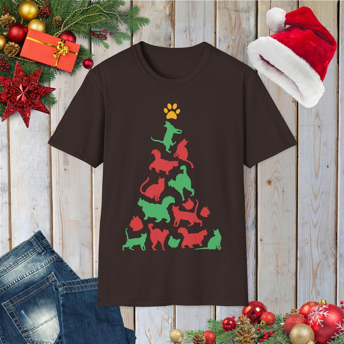 Festive Cats T-Shirt