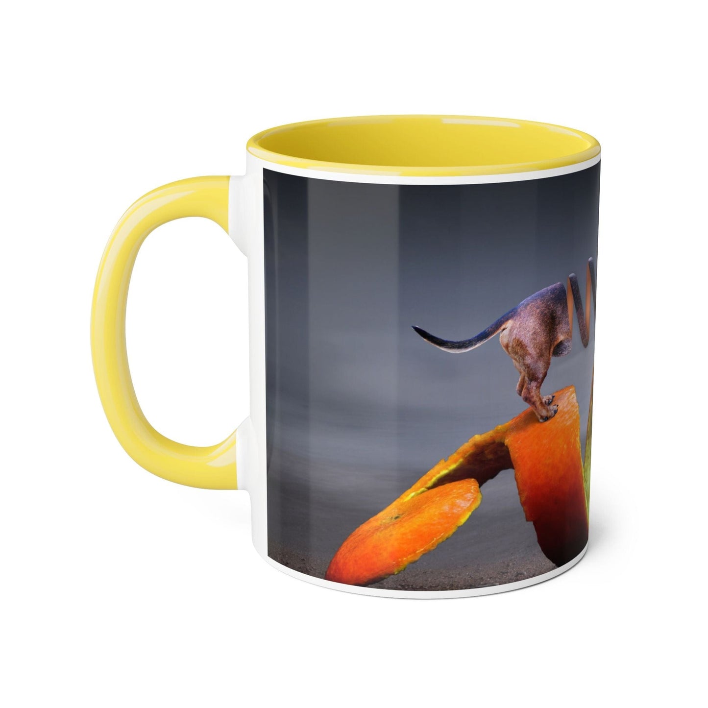 Orange Dog Mug