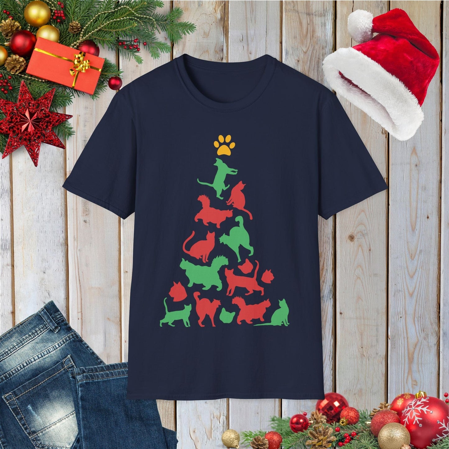 Festive Cats T-Shirt
