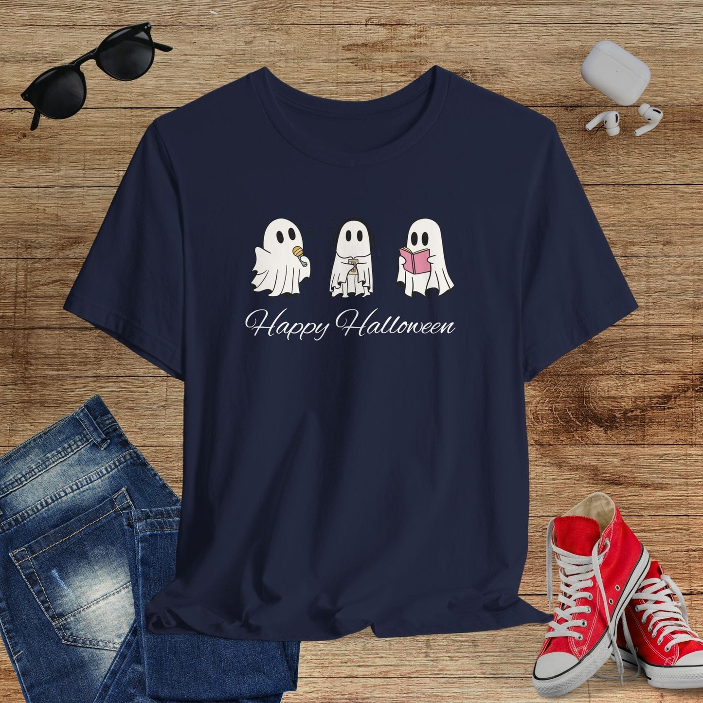 Ghostly Halloween T-Shirt