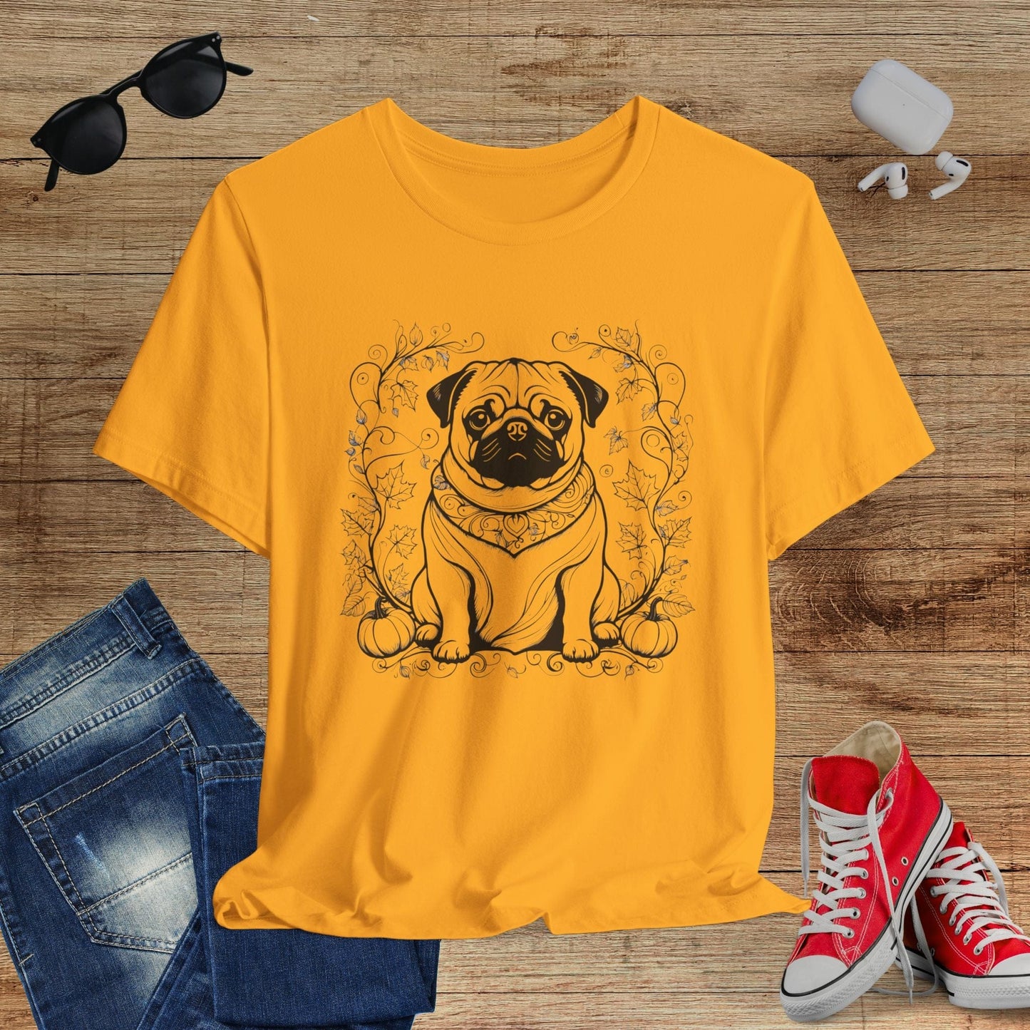 Pumpkin Pug T-Shirt
