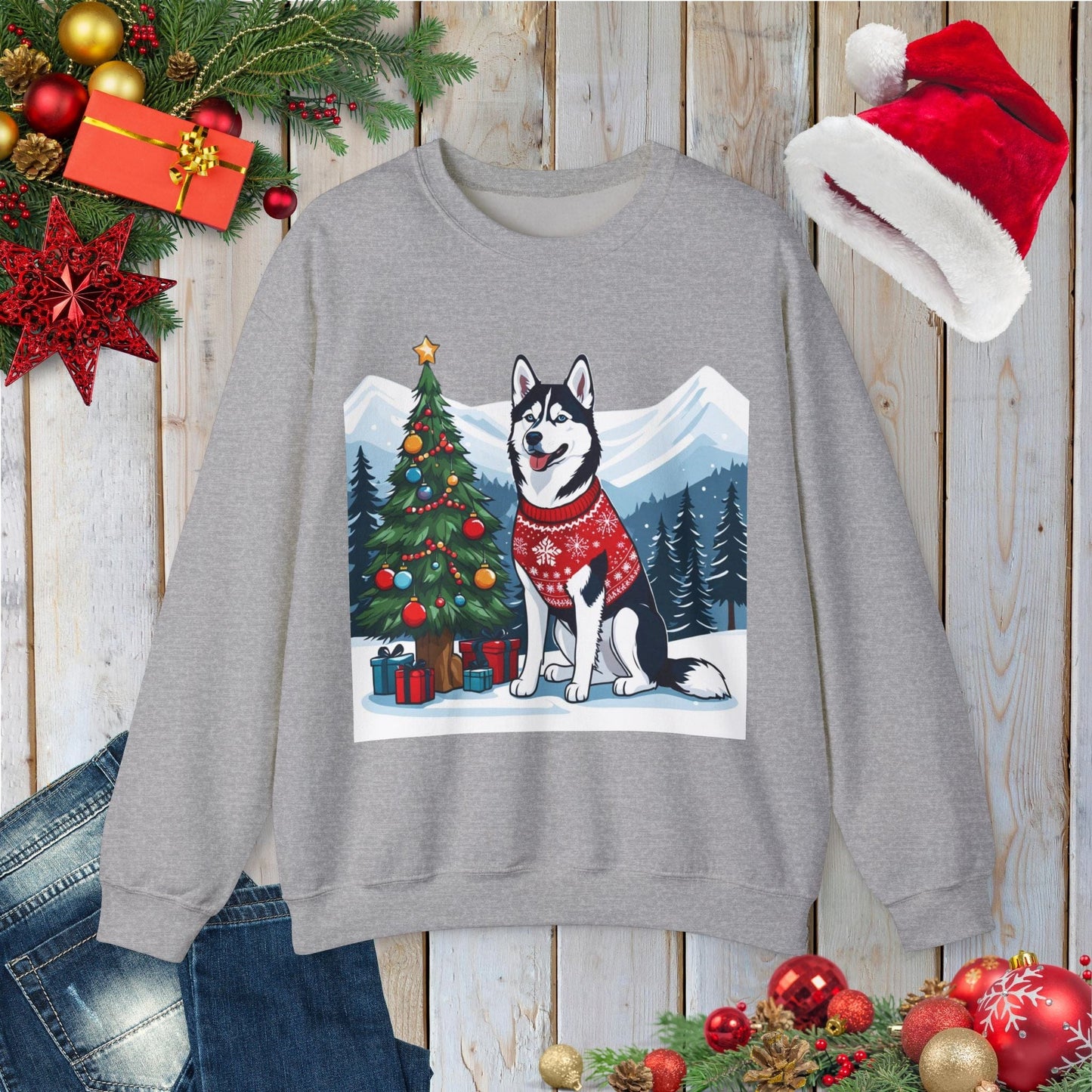 Christmas Dog Sweatshirt