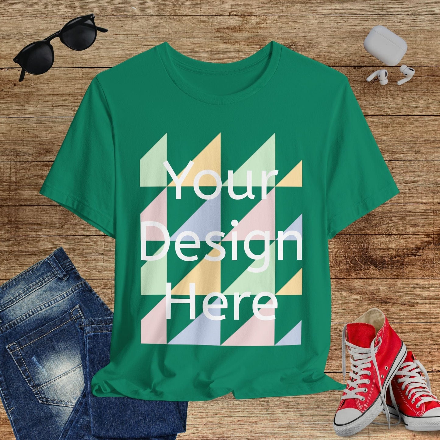 Personalized Unisex Jersey Short Sleeve T-Shirt