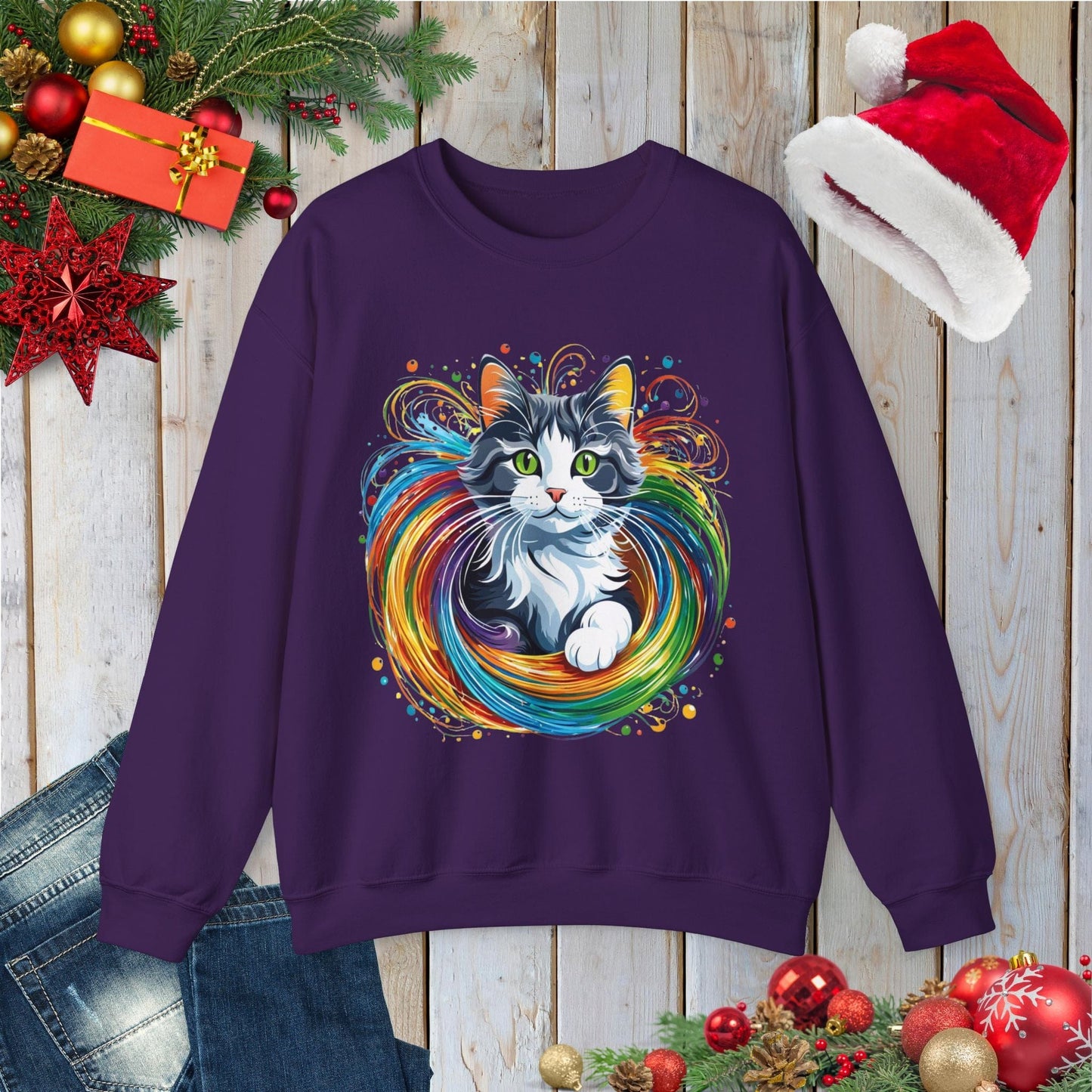 Cat Colors Sweatshirt