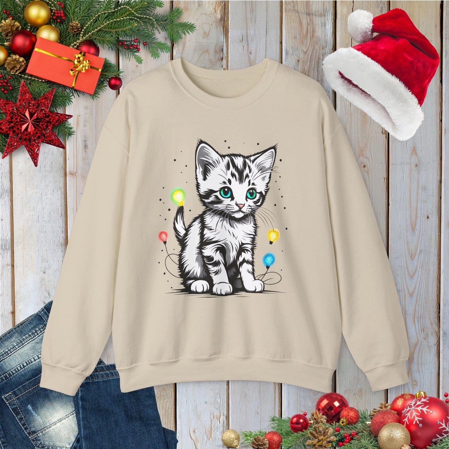 Purrfectly Ornate Sweatshirt