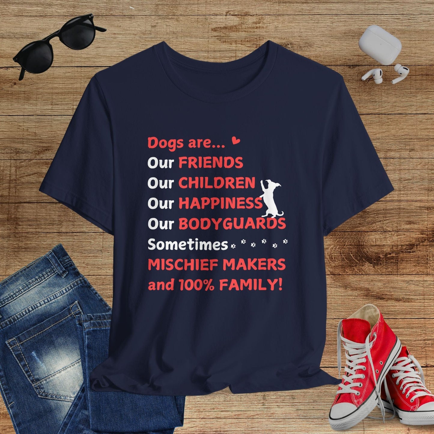Dogs Are Family T-Shirt