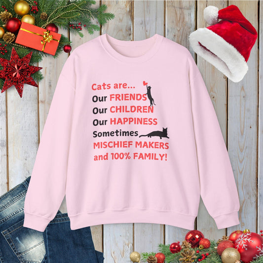 Cats Are Family Sweatshirt