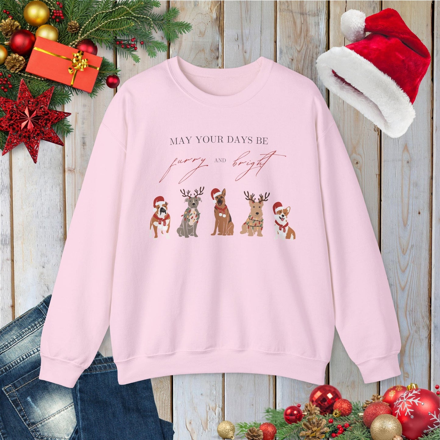 Furry Christmas Sweatshirt