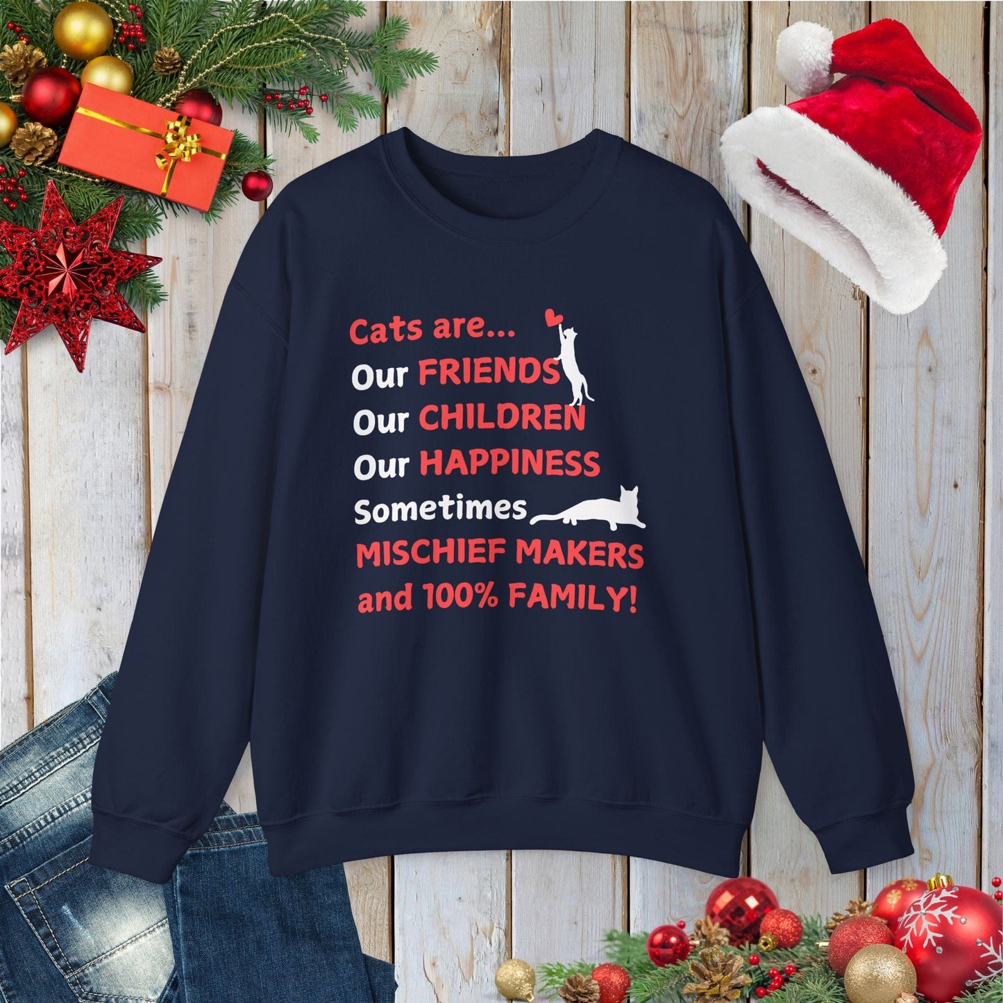 Cats Are Family Sweatshirt