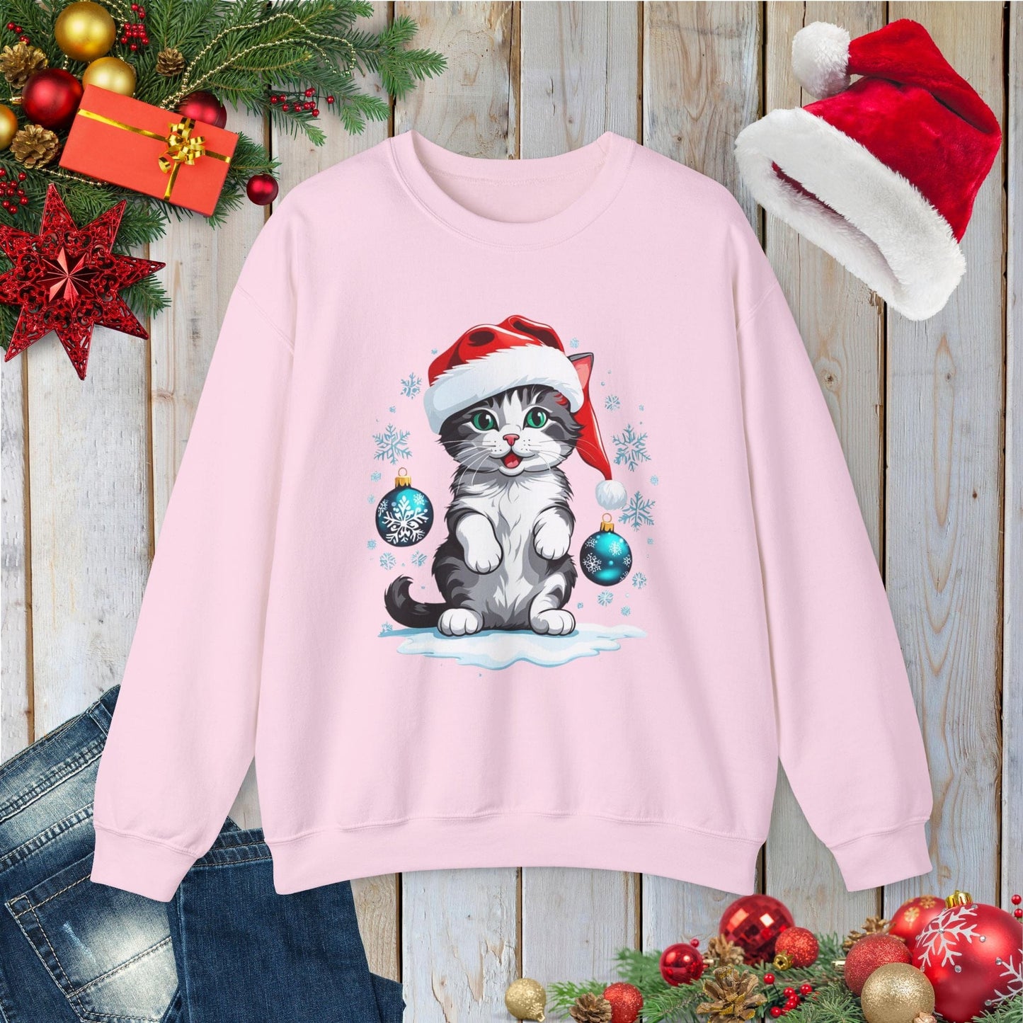 Purrfectly Jolly Sweatshirt