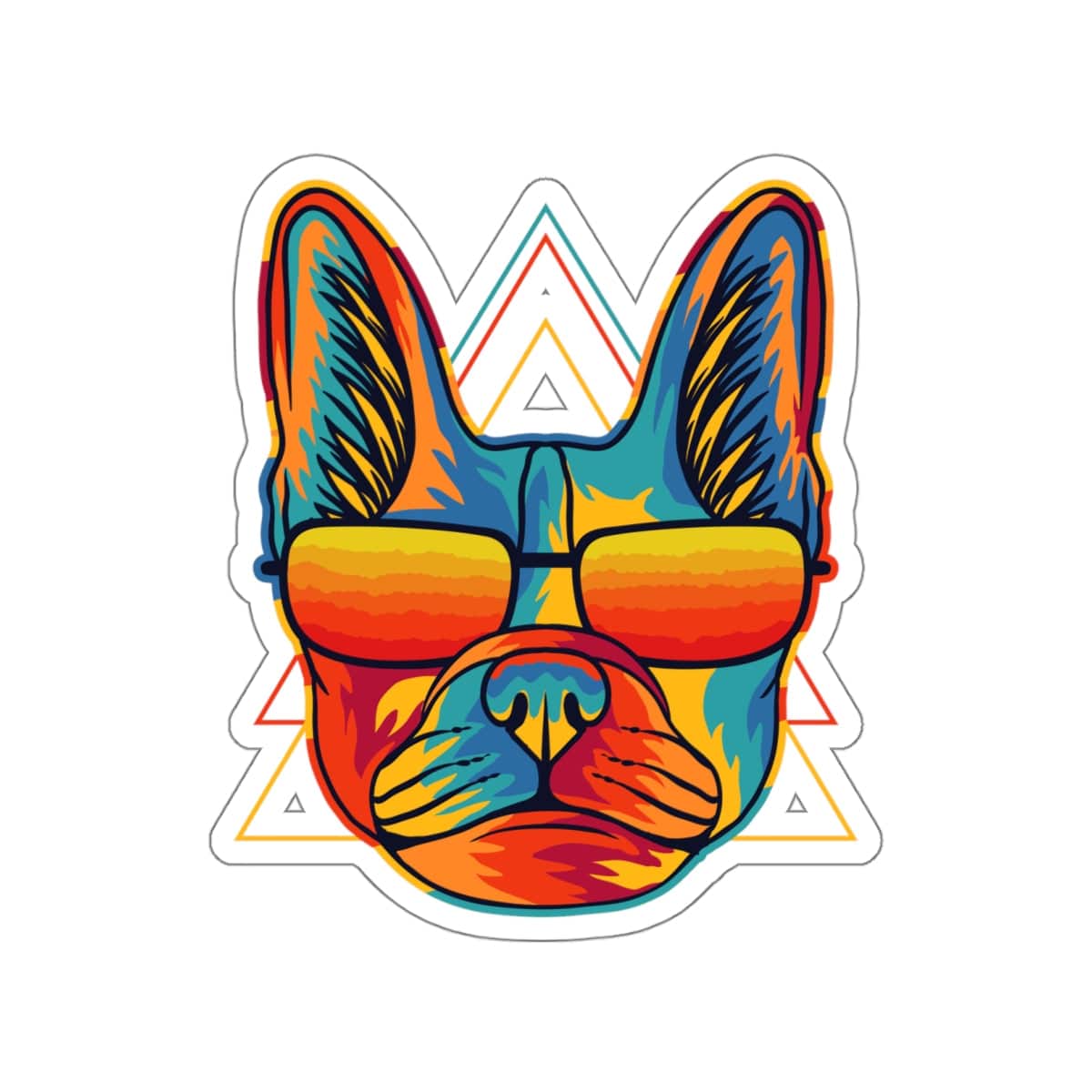 Fancy Frenchie Sticker