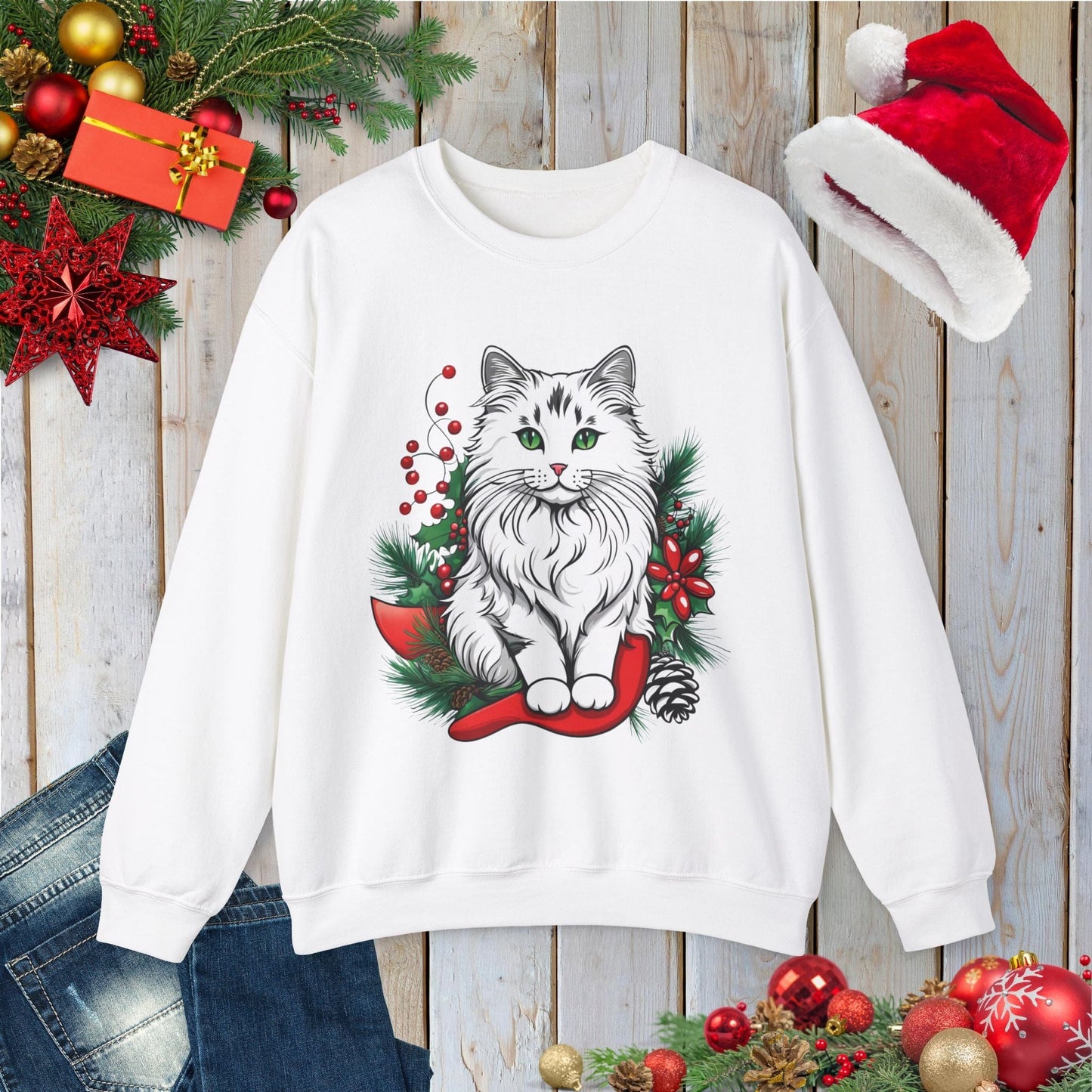 Purrfect Holiday Sweatshirt