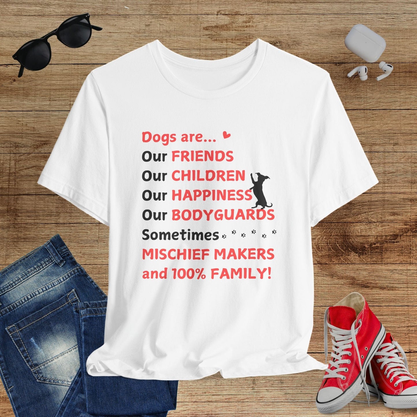 Dogs Are Family T-Shirt