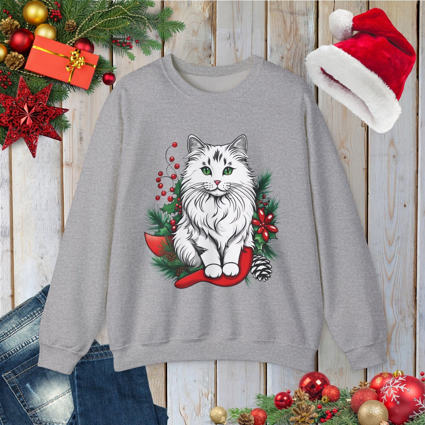 Purrfect Holiday Sweatshirt