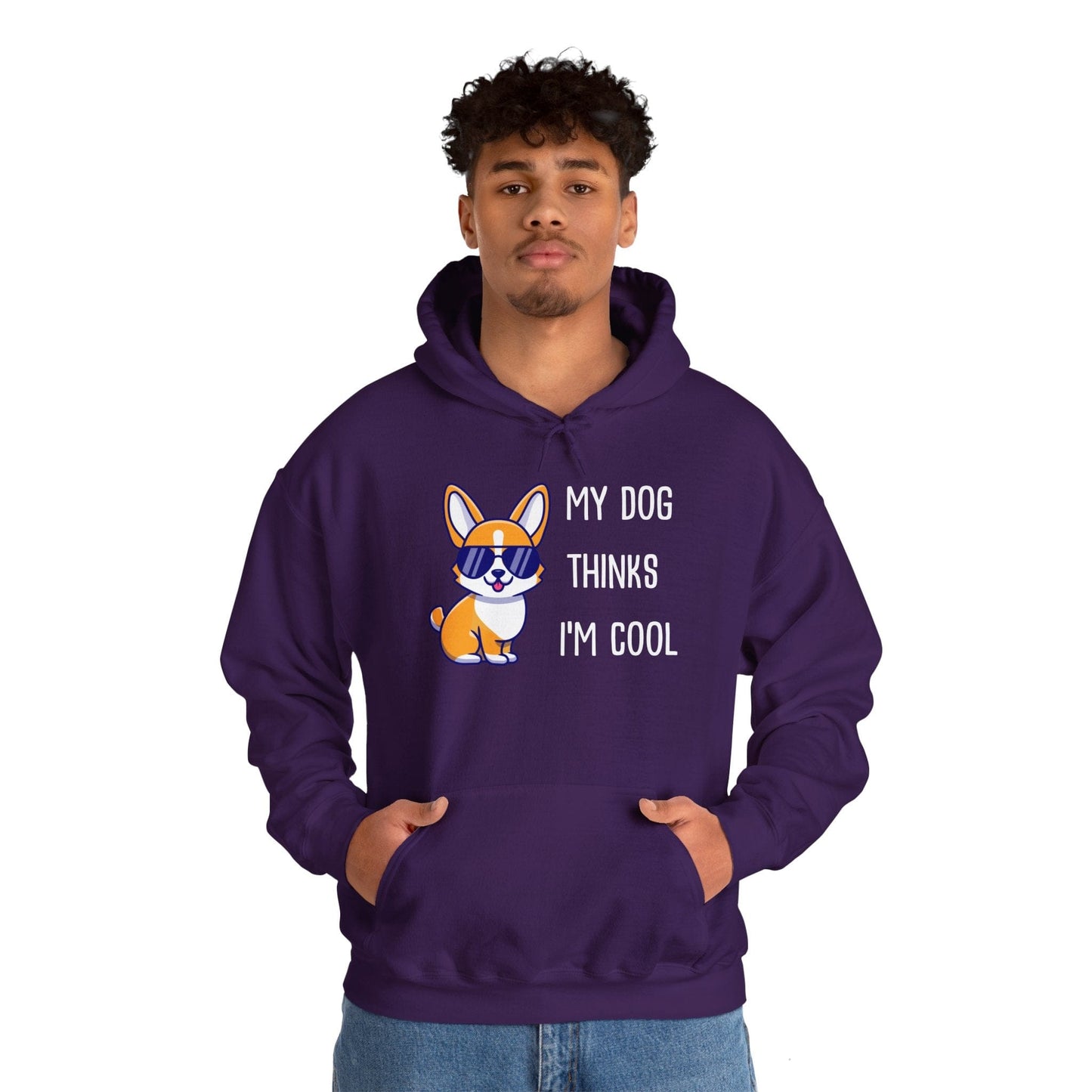 My Dog Thinks I'm Cool Hoodie