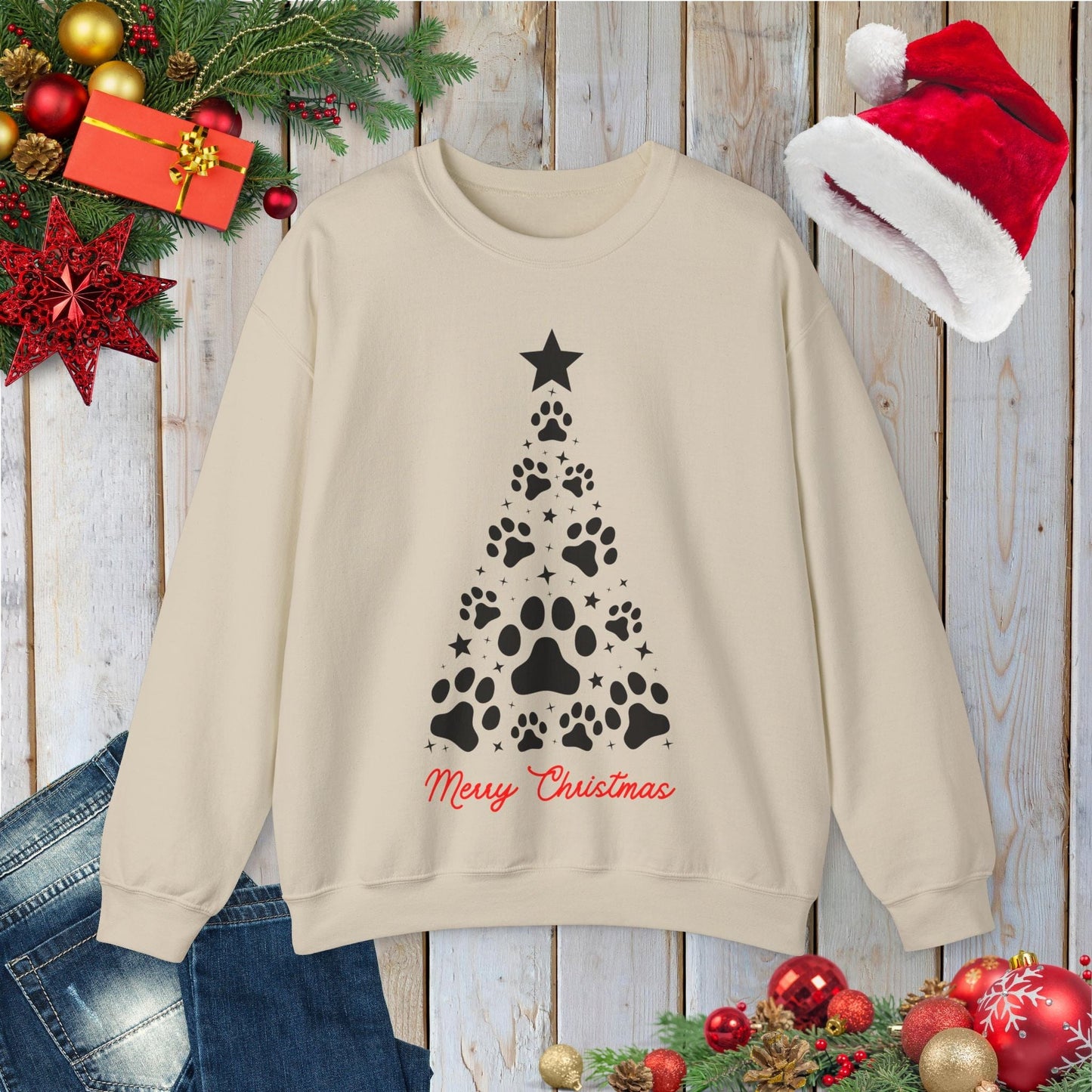 Festive Paws Sweatshirt