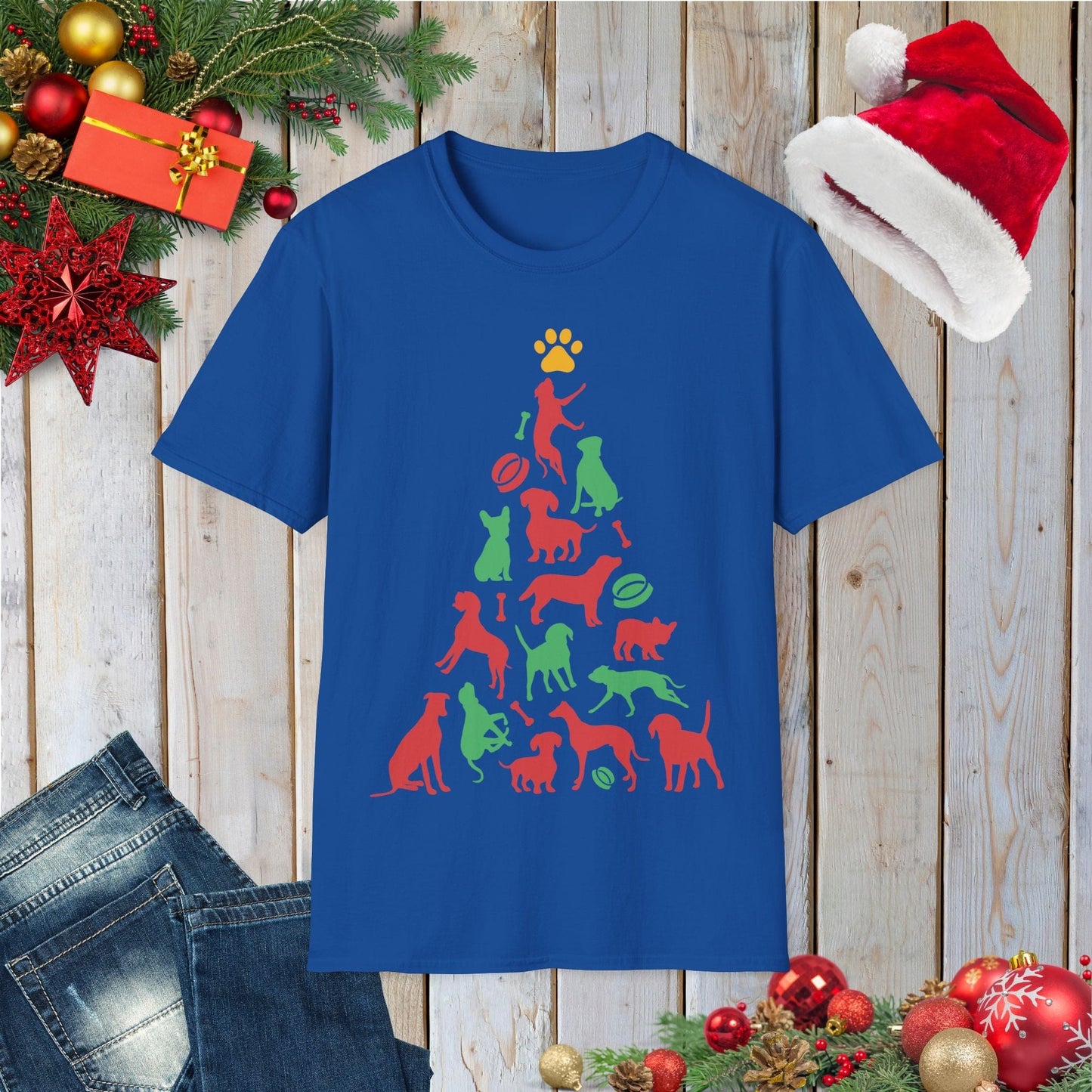 Festive Dogs T-Shirt