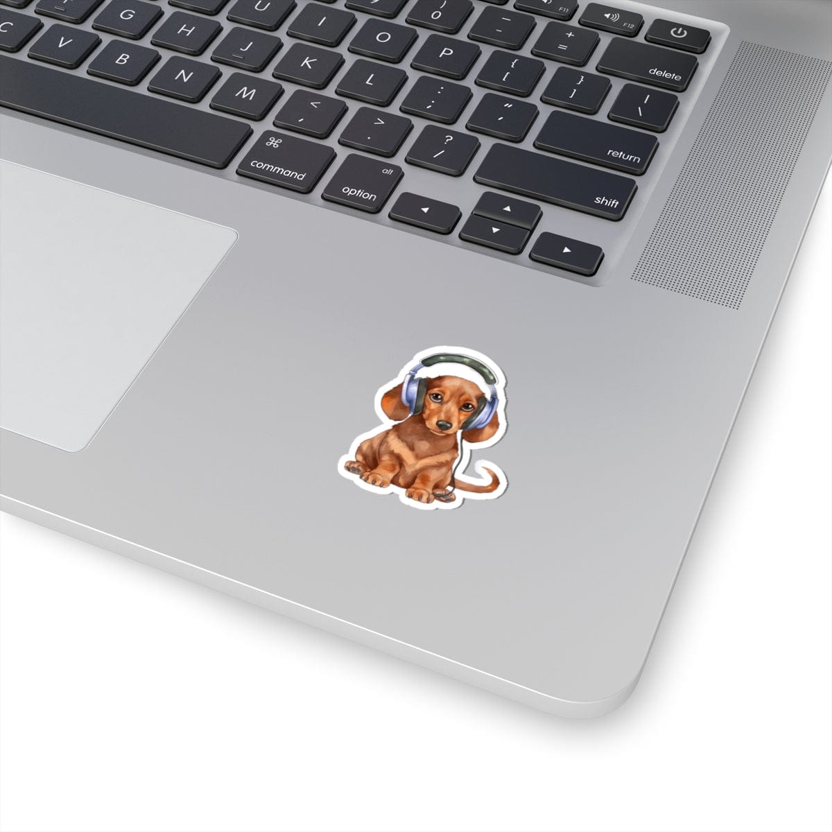 DJ Dachshund Sticker