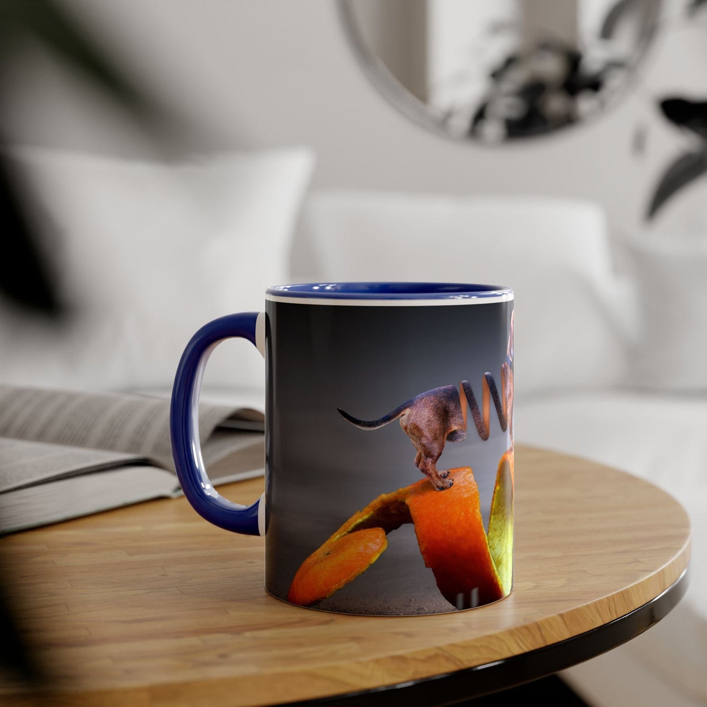 Orange Dog Mug