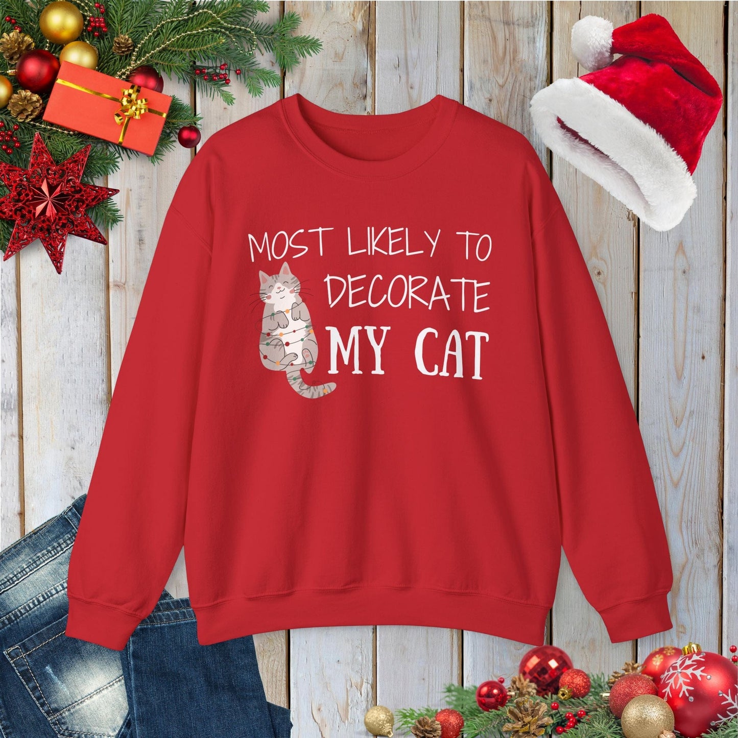 Cat Decorator Sweatshirt