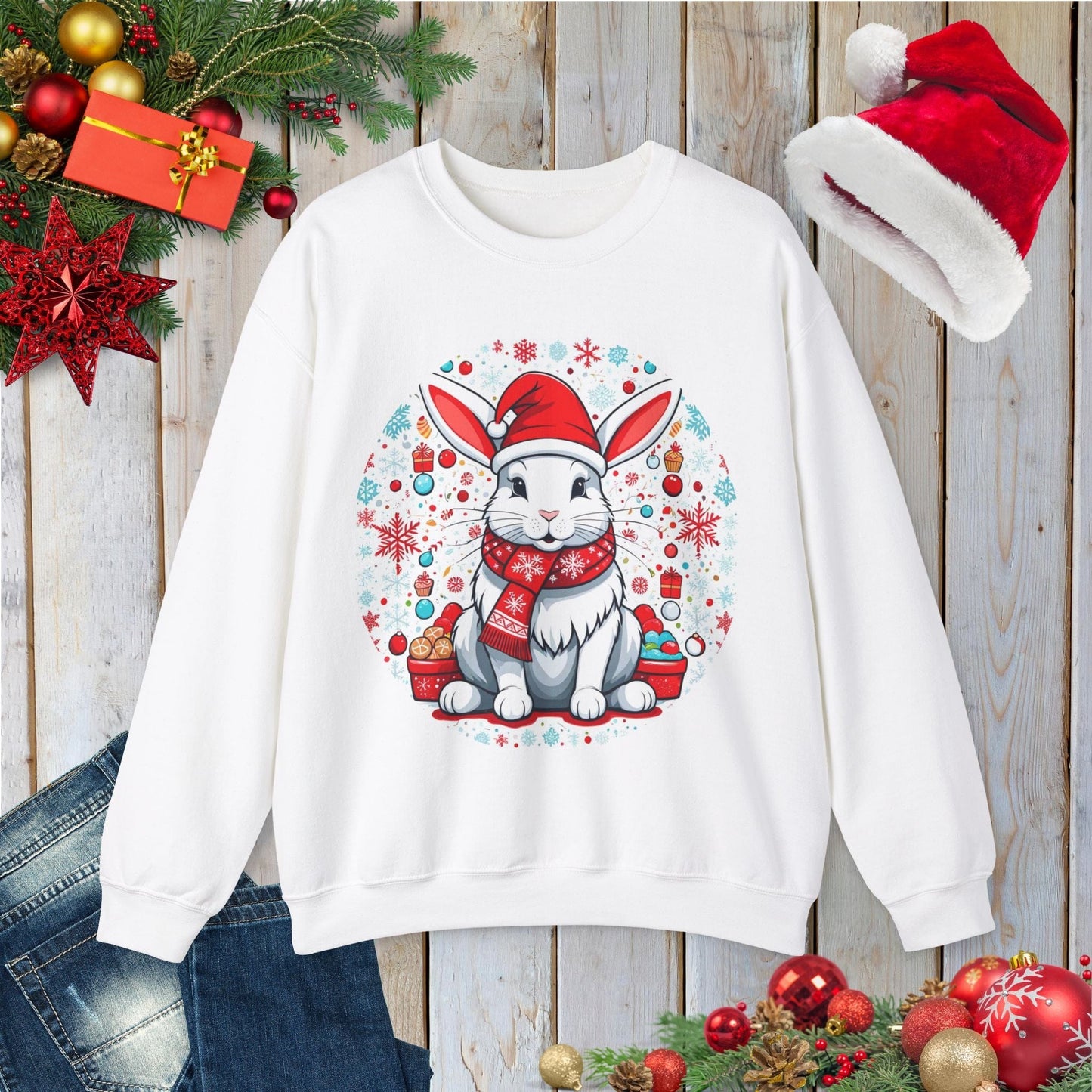 Bunny Christmas Sweatshirt