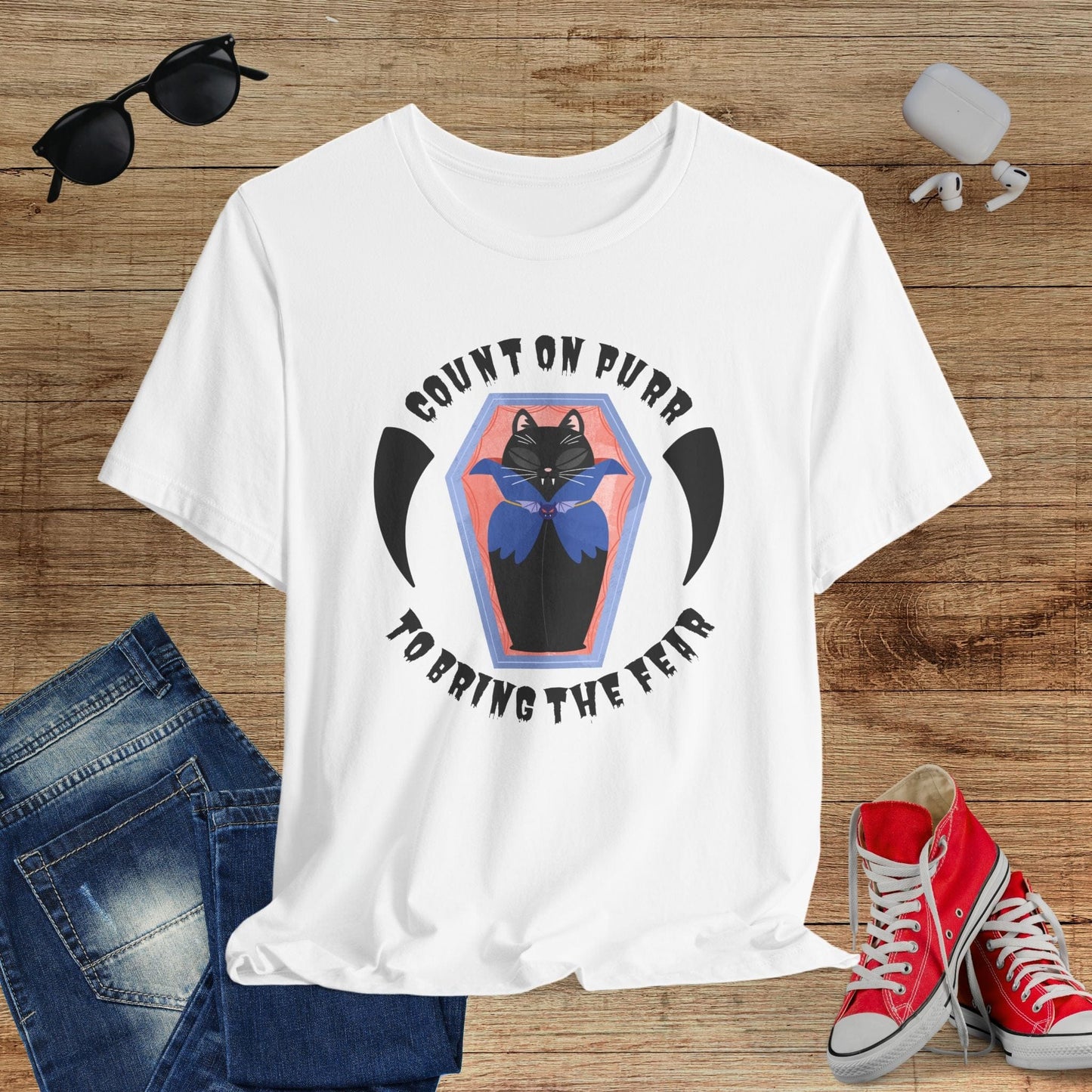 Count Purrcula T-Shirt