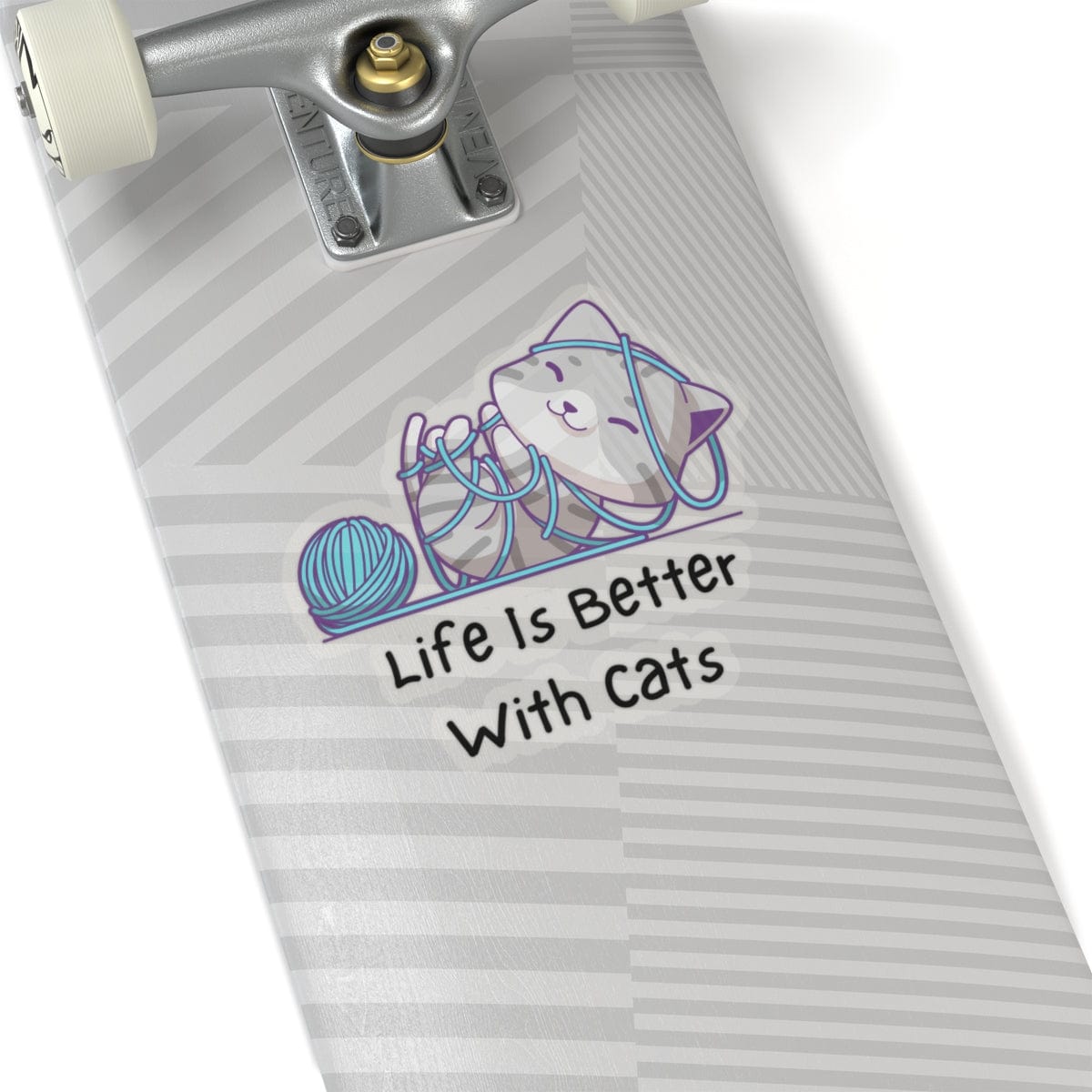 Life is better with Cats Sticker