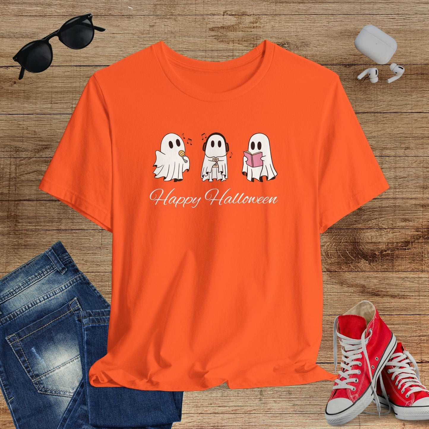 Ghostly Halloween T-Shirt
