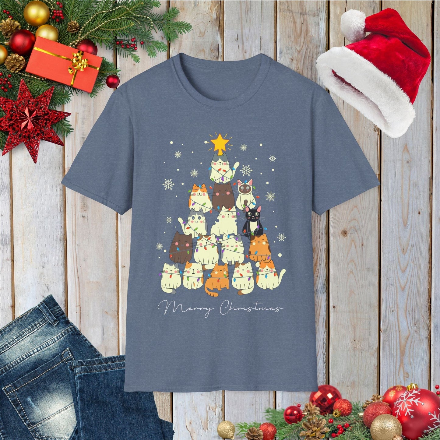 Catmas Tree T-Shirt