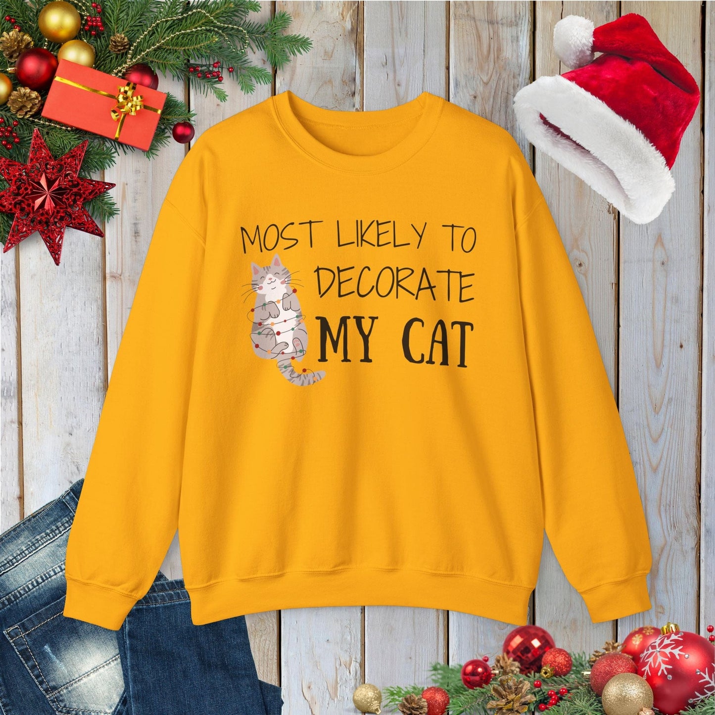 Cat Decorator Sweatshirt