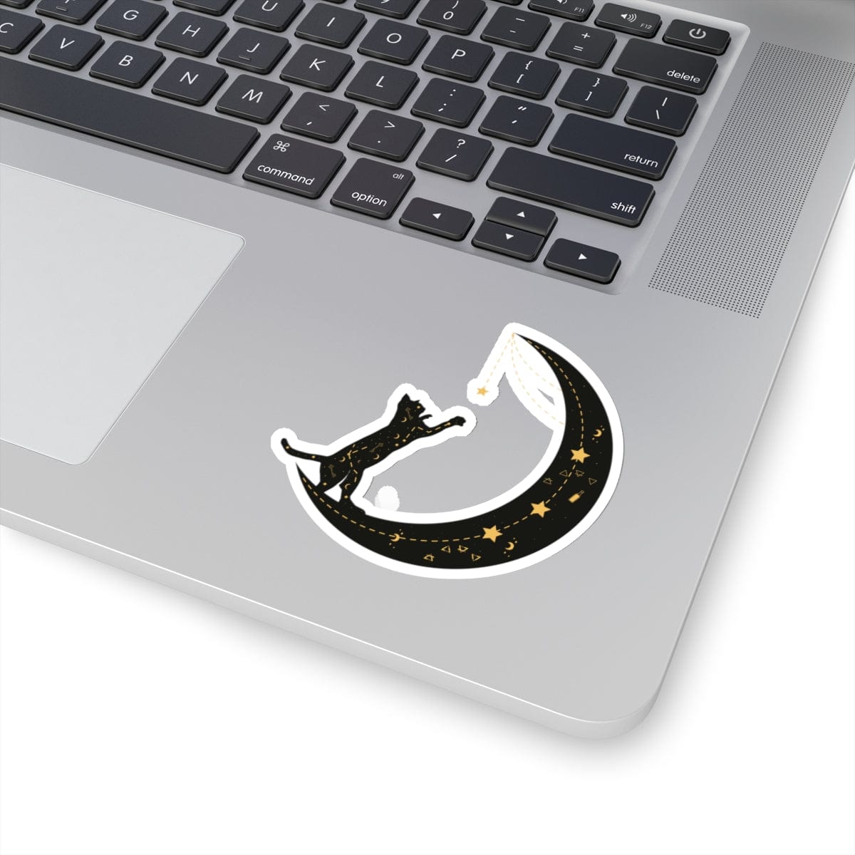 Moonlit Purr Sticker