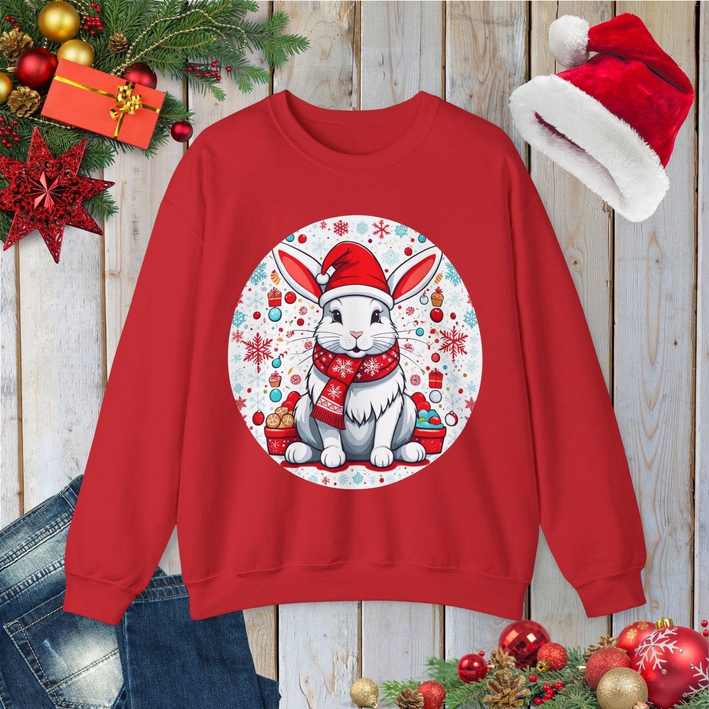 Bunny Christmas Sweatshirt