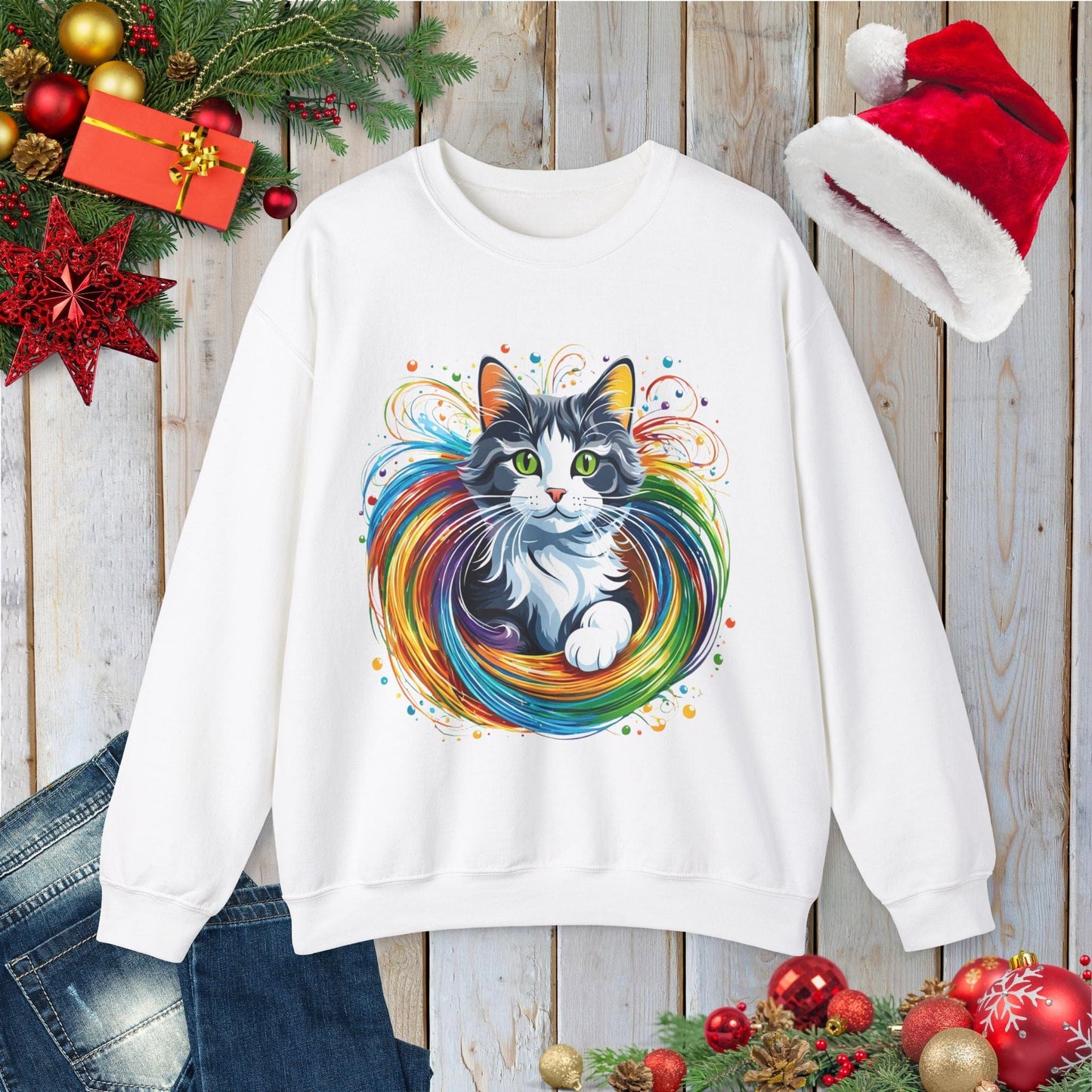 Cat Colors Sweatshirt