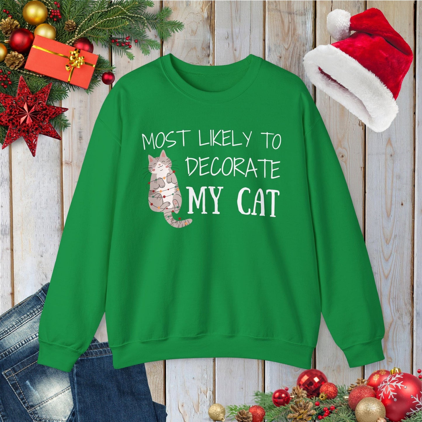 Cat Decorator Sweatshirt