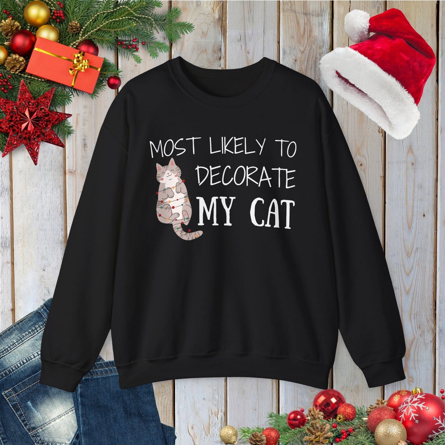 Cat Decorator Sweatshirt