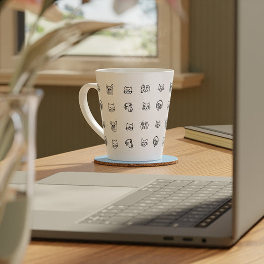 Pet Pattern Latte Mug